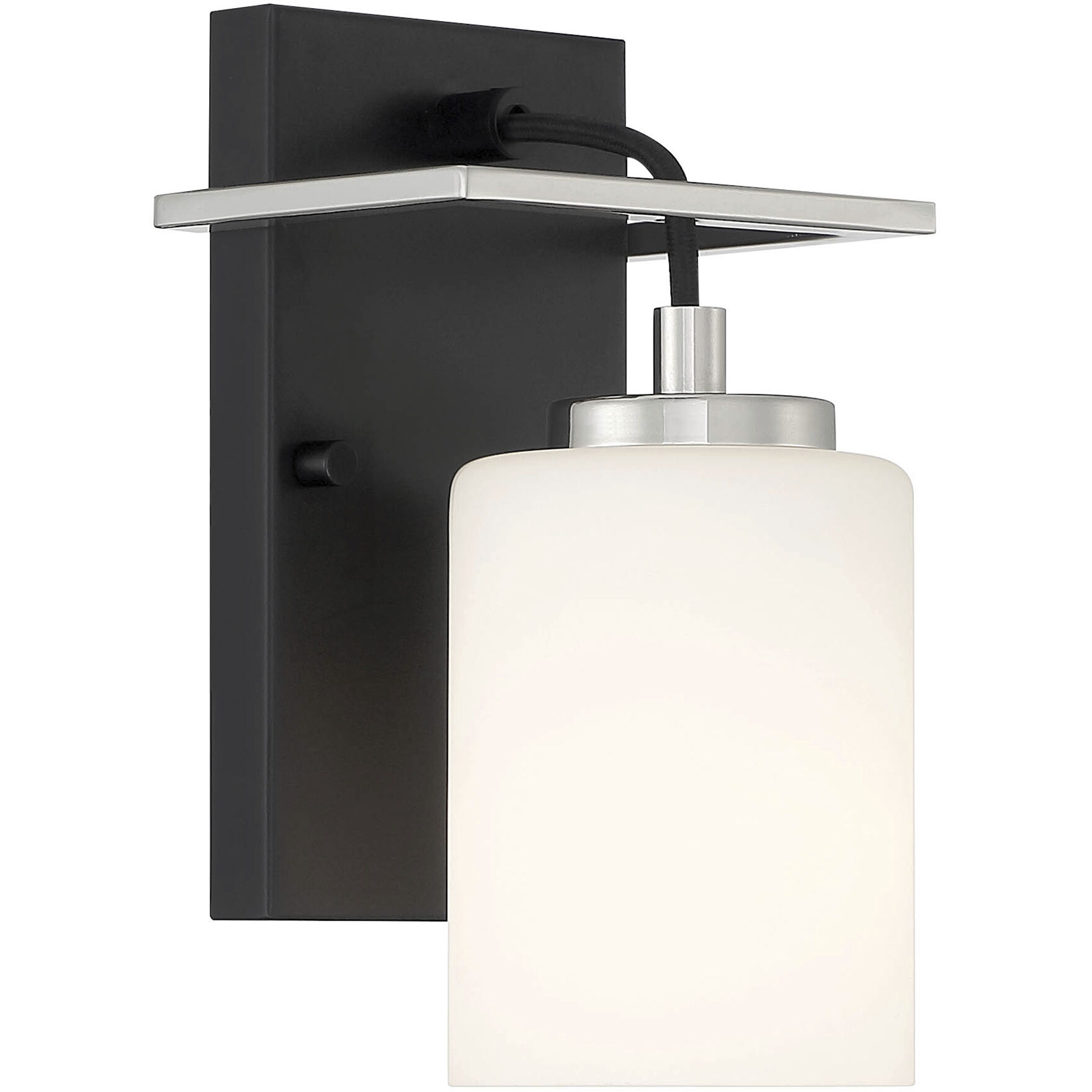 Prince St 1 Light 6 inch Matte Black Wall Sconce Wall Light